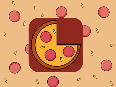 Daily UI #005 - Pizza App Icon