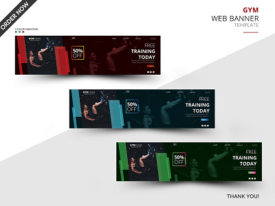 Gym Web Banner