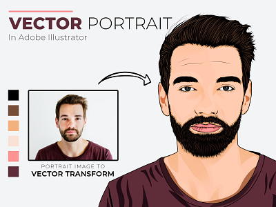 Vector Portrait  Men