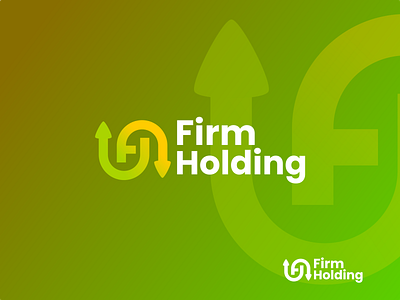 FIRM HOLDING LOGO brand brandidentity business graphic design logo logodesign logoidentity logotypface