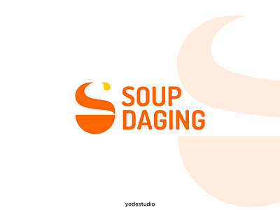 SOUP DAGING LOGO brand brandidentity eat food foodlogo logo logodesign logoidentity logotypface