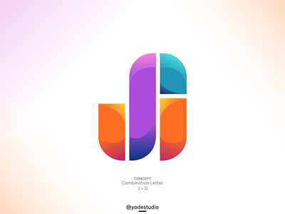 JG LOGO brand graphic design logo logodesign logoidentity logotypface