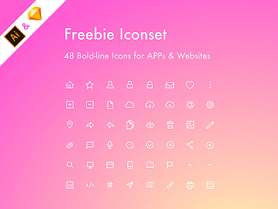 [Iconset#001] 48 Freebie Icons for You