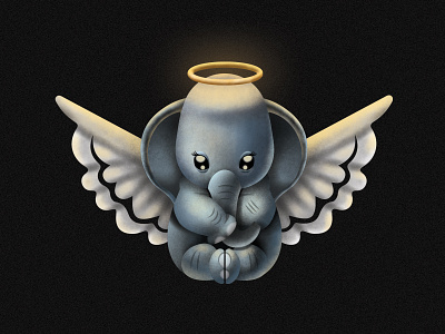 Baby angel Elephant