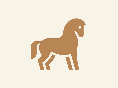 Horse animal icon design flat graphic design icon illustration illustrator logo minimal vector