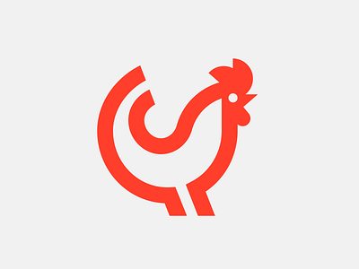 Rooster icon animal icon design flat graphic design icon illustrator logo logo design minimal vector