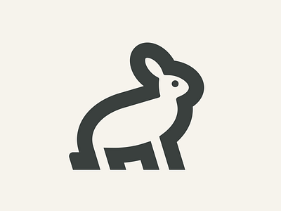 Rabbit icon animal icon design flat graphic design icon icons logo logo design minimal vector