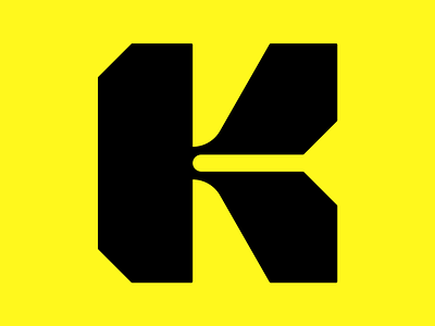Letter K 36days 36days k 36daysoftype design flat graphic design icon letter k lettermark lettermark logo logo minimal monogram monogram letter
