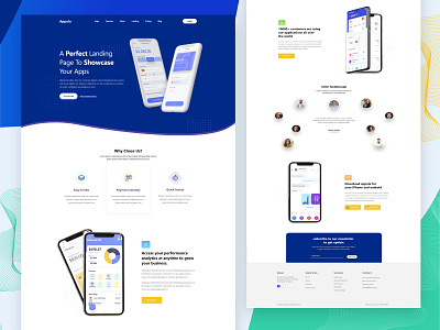 App Landing Page