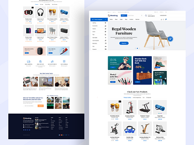 Wooking- Ecommerce Web V2 best ecommcer design design ecommerce ecommerce app ecommerce business ecommerce design ecommerce free psd template ecommerce shop ecommerce web design landing ecommerce minimal modern product landing page ui ux web website wooking