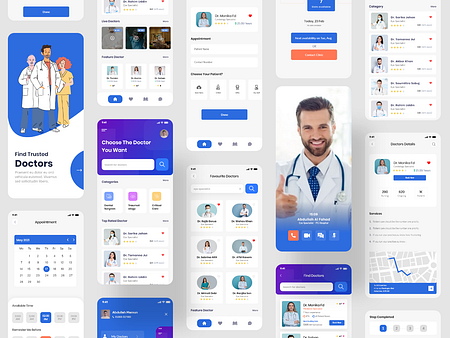 Doctor Consultation App by BizBug on Dribbble