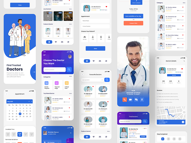 Doctor Consultation App by BizBug on Dribbble