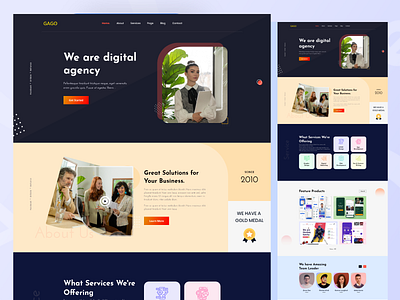 Digital Agency Web UI