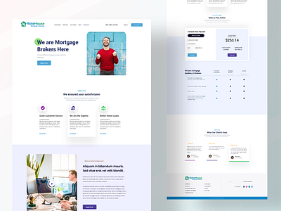 Mortgage Broker Web UI/UX