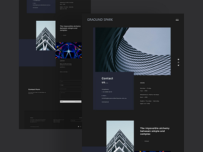 Architect Web UI architect web ui art design minimal ui ux web website