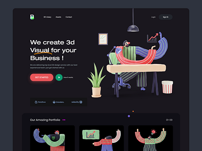 Landing Page UI