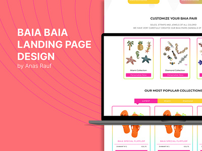 BAIA BAIA Landing Page Design