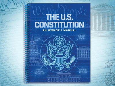 The U.S. Constitution, An Owner’s Manual book book cover book cover design book design education educational history middle school publishing us history