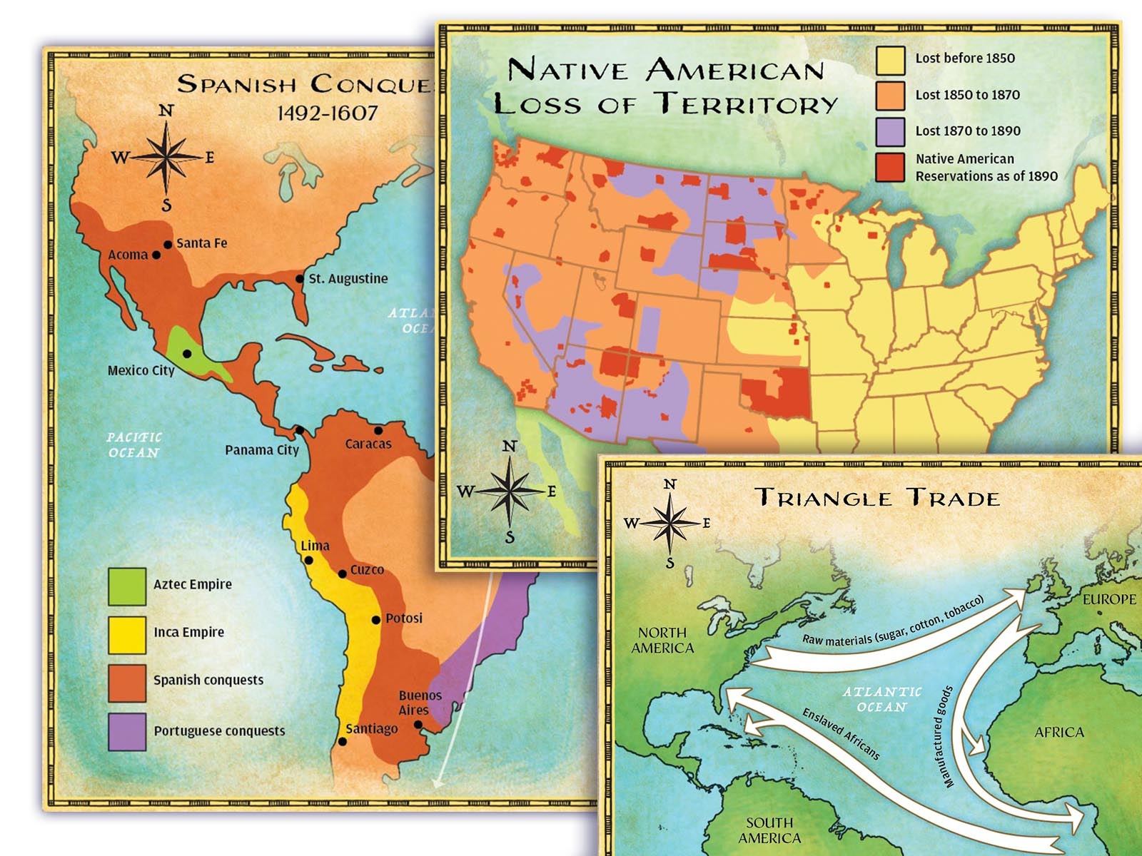 American Hero Sample Maps by Karen Viola on Dribbble