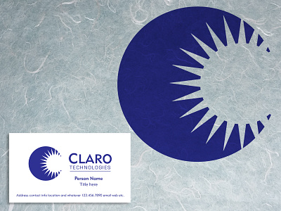 ClaroLogo branding business card logo logo design logodesign tech logo