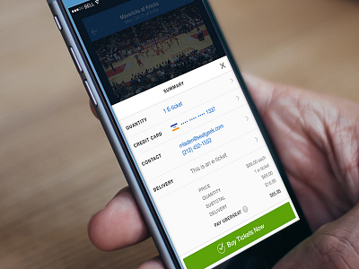 Seatgeek Checkout By Mladen Zivanovic For Seatgeek On Dribbble