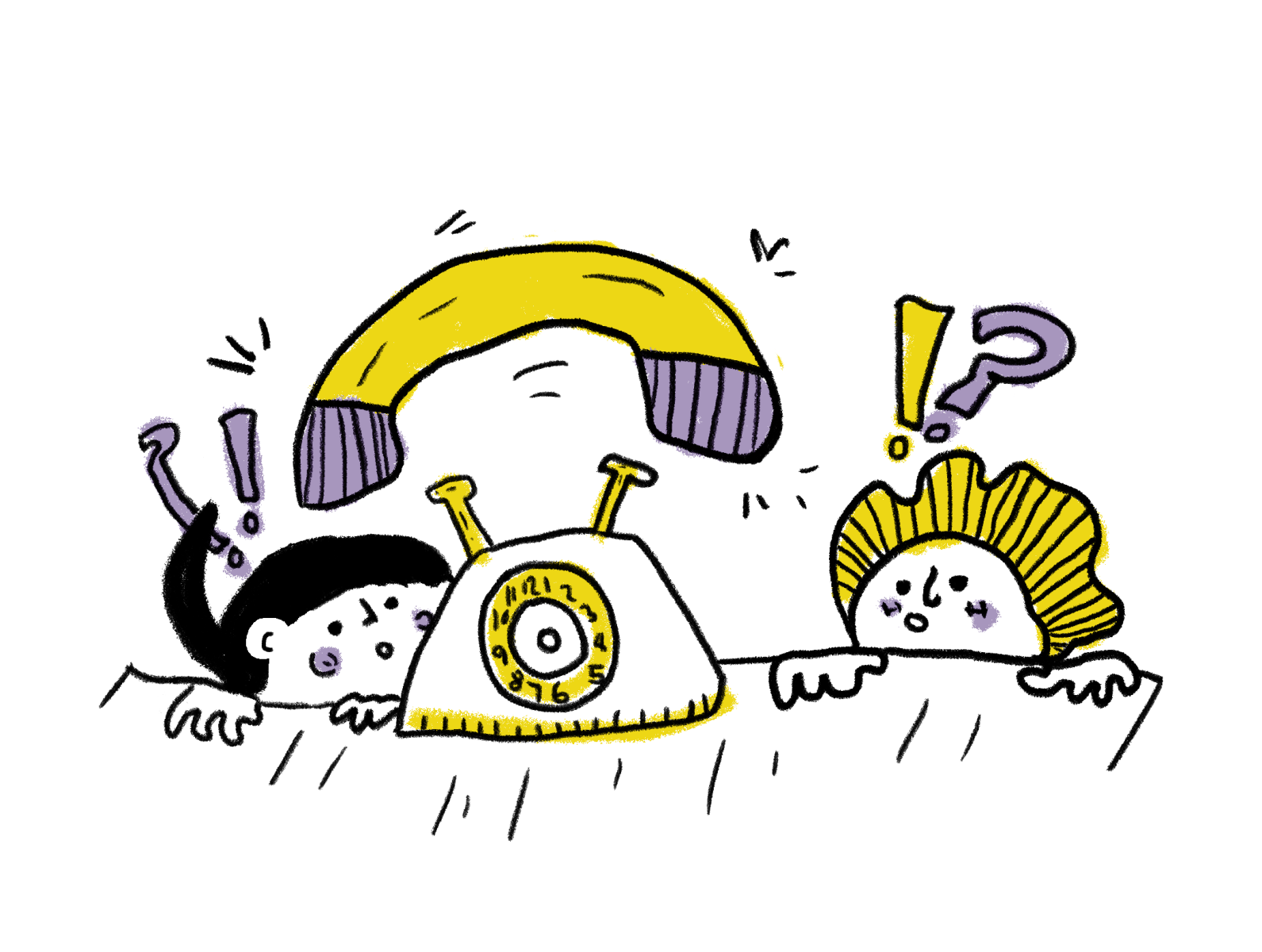 Telephone Game By Journey Meyerhoff On Dribbble
