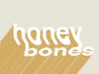 honeybones no. 2 design photoshop print type typography