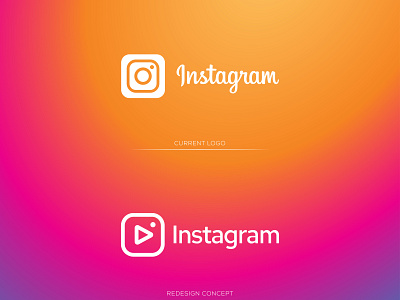 Instagram Logo Redesign branding design graphics design icon icondesign instagram logo logodesigner logoredesign logos minimal modernlogo redesign