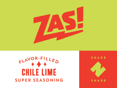 Pizazz branding bright chile color icon lime logo logotype seasoning