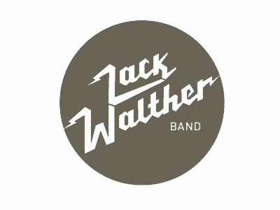 Zack Walther Band Logo band country graphic design logo