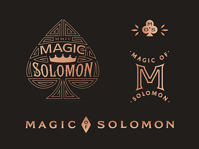 Oh Oh It's Magic design identity logo magic magician