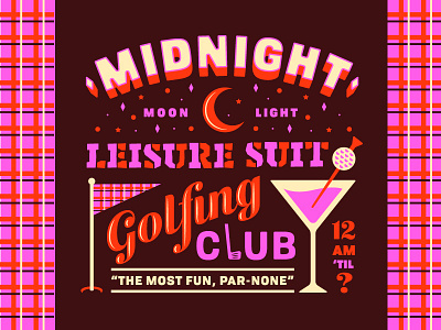 Lost Type Takeover #4 cocktail dad jokes golf leisure suit lost type pun type