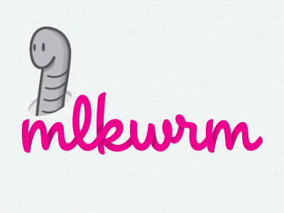 Mlkwrm logo worm