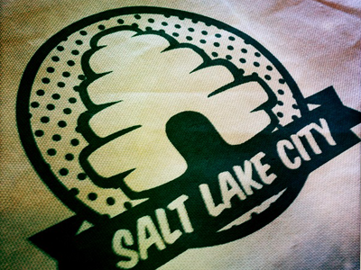 Salt Lake City beehive salt lake city screenprint slc