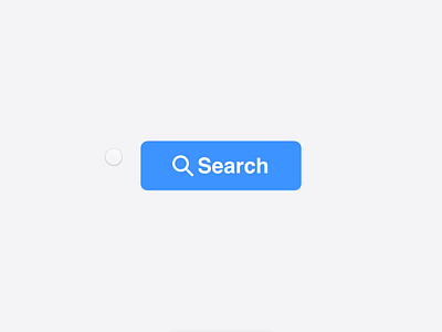 Search Button animation design ui