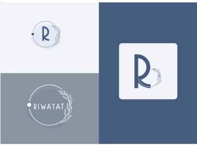 Riwayat | Modern Logo Identity Kit floral logo logo design modern sleek logo