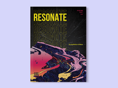Resonate design editorial graphic design magazine