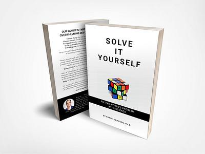 Solve It Yourself book book cover design graphic design science
