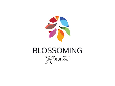 Blossoming Roots branding design graphic design logo typography ui ui design ux vector