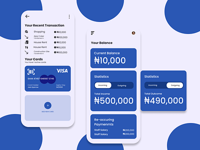 Bank App app bank app branding design figmaafrica figmadesign