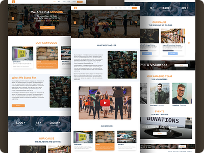 NGO Website figmadesign ngo ui ux webdesign website website design