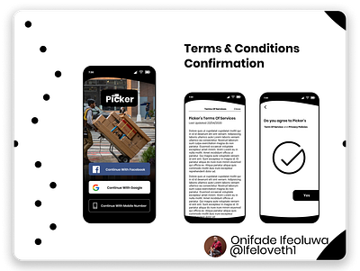 Picker Delivery App delivery delivery service ecommerce app figmadesign ui uidesign ux