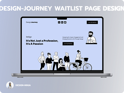 Waitlist Landing Page Design