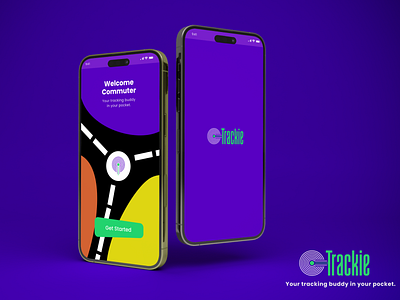 Trackie Mobile App Design