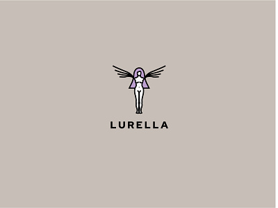 Lurella Beauty Studio - Logo design beauty studio branding design icon identity logo logodesign logotype vector women