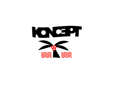 KONCEPT // Brand Identity branding design icon identity logo logodesign logotype palm palmtree vector