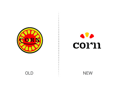 CORN Redesign branding design icon identity illustration logo logodesign logotype redesign typography vector