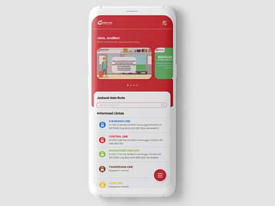 Redesign KRL Access Indonesia App UI