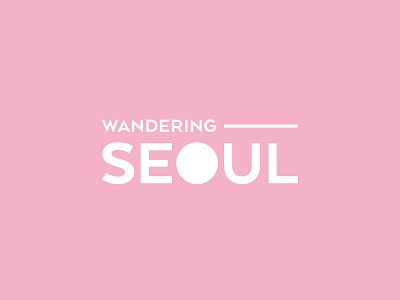 Wandering Seoul | Brand Identity brand design branding branding and identity logo logo design typogaphy