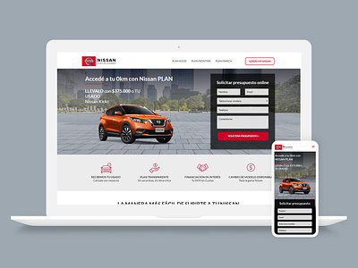 Website Nissan MB Autocity design mkt performance web website